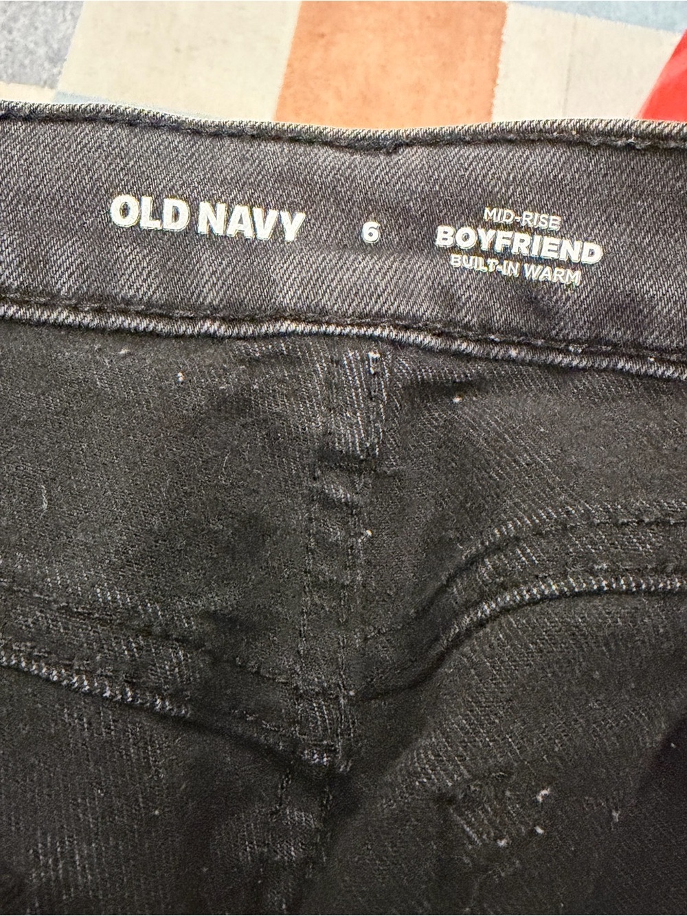 Old Navy Relaxed Boyfriend Jeans - Black